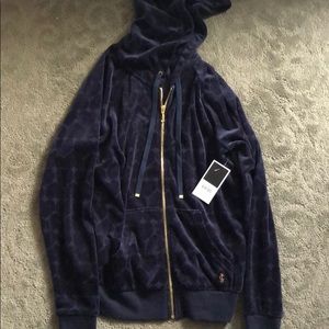 Juicy couture navy XS hoodie